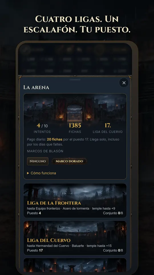 La arena: tu cazador contra otros jugadores